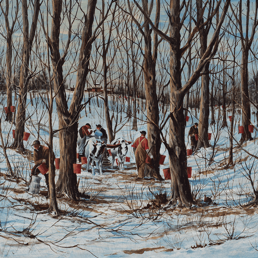 Gathering Sap, 1947